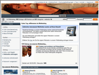 webkatalog.flirtverlieben18.de screenshot