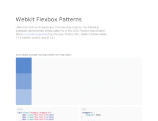 webkit-flex.atomeye.com screenshot