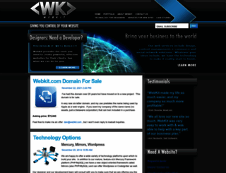 webkit.com screenshot