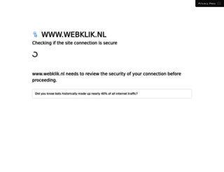 webklik.nl screenshot