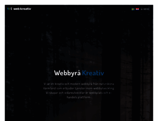 webkreativ.se screenshot