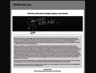 webkrunk.com screenshot