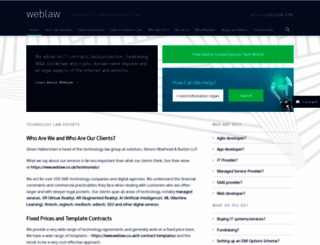 weblaw.co.uk screenshot