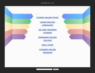 weblearn.in screenshot