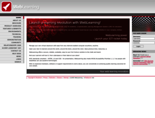 weblearning.com.au screenshot