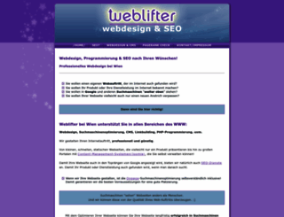 weblifter.at screenshot