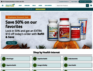 weblinc.healthydirections.com screenshot