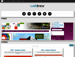 weblinear.fr screenshot