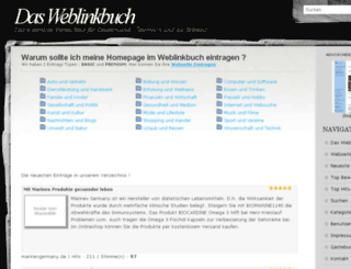 weblinkbuch.de screenshot