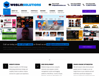weblinsolutions.com screenshot