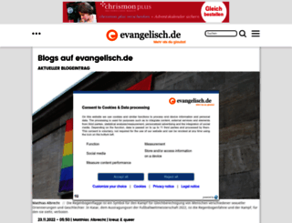 weblogs.evangelisch.de screenshot