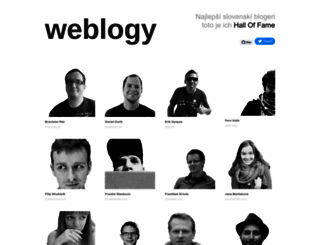 weblogy.sk screenshot