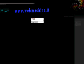 webmachina.it screenshot