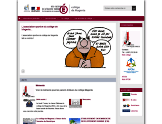 webmagenta.ac-noumea.nc screenshot