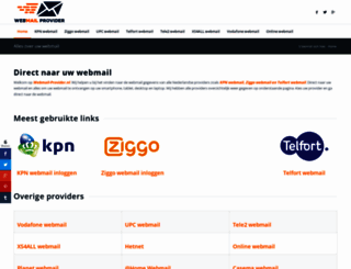 webmail-provider.nl screenshot