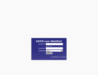 webmail.addr.com screenshot