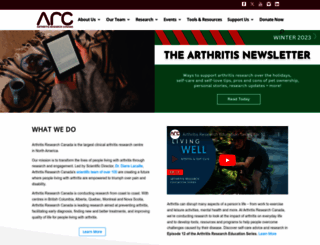 webmail.arthritisresearch.ca screenshot