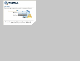 webmail.bizsiteservice.com screenshot
