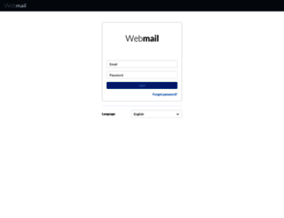 webmail.bluegenesis.com screenshot