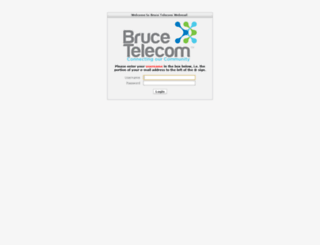 webmail.brucetelecom.com screenshot