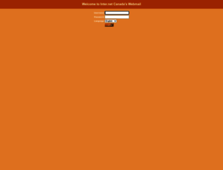 webmail.ca.inter.net screenshot