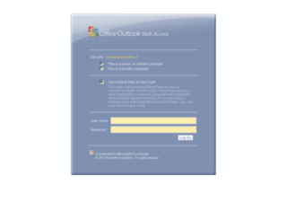 webmail.chpnet.org screenshot