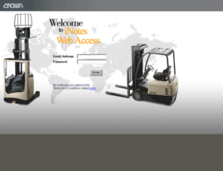 webmail.crown.com screenshot