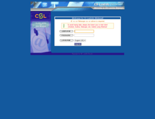 webmail.csloxinfo.com screenshot