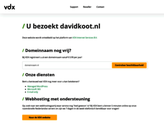 webmail.davidkoot.nl screenshot