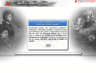 webmail.defence.gov.sg screenshot