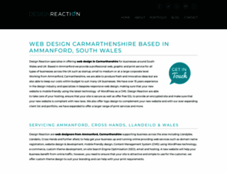 webmail.designreaction.co.uk screenshot