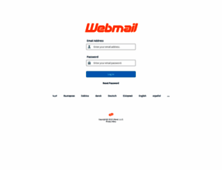 webmail.firstdial.in screenshot