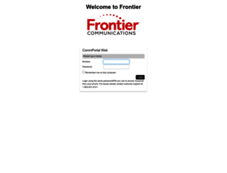 webmail.frontiermessaging.com screenshot