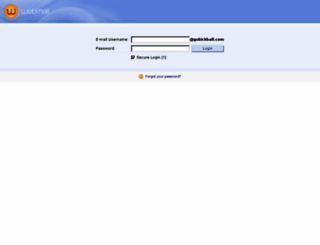 webmail.gokickball.com screenshot