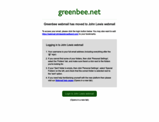 webmail.greenbee.net screenshot