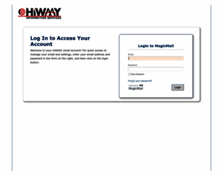 webmail.hiwaay.net screenshot