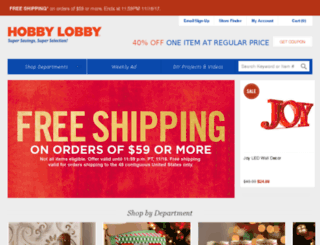 webmail.hobby-lobby.com screenshot