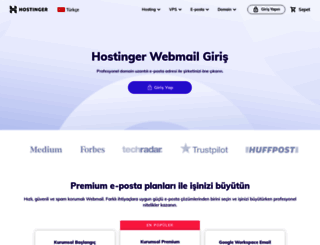 webmail.hostinger.web.tr screenshot