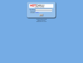 webmail.hotchilli.com screenshot