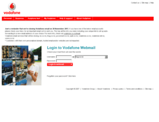 webmail.ihug.co.nz screenshot