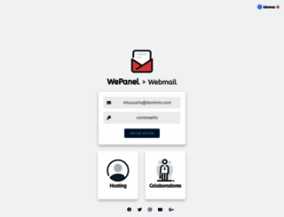 webmail.infovest.es screenshot