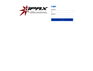 webmail.ipax.at screenshot