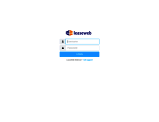 webmail.leaseweb.com screenshot
