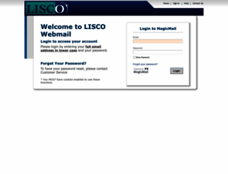 webmail.lisco.com screenshot