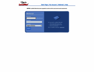 webmail.localnet.com screenshot