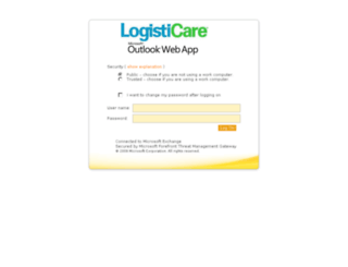webmail.logisticare.com screenshot