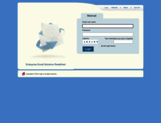 webmail.logix.in screenshot