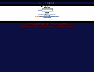webmail.mikrotec.com screenshot