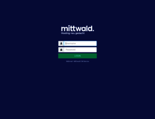 webmail.mittwald.de screenshot