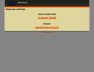 webmail.mti.edu.eg screenshot